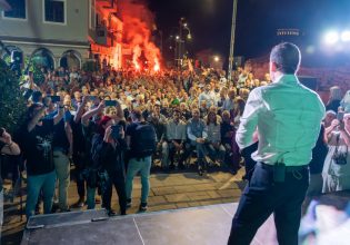 Τελευταία προεκλογική ομιλία Δούκα από τη Λάρισα: Εδώ ξεκινάει η νέα αλλαγή