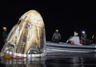 Διεθνής Διαστημικός Σταθμός: Με καθυστέρηση δύο μηνών επέστρεψαν 4 αστροναύτες