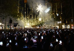 Στα Χριστουγεννιάτικα και η Βαρκελώνη – Φαντασμαγορικές εικόνες