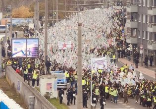 Κολωνία: Χιλιάδες διαδήλωσαν για την απελευθέρωση του Οτσαλάν, 25 χρόνια μετά τη σύλληψή του