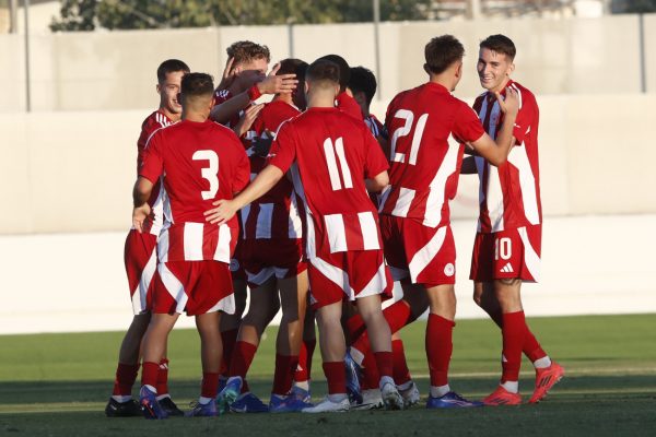 Youth League: Η 11άδα της ομάδας Νέων του Ολυμπιακού για τη ρεβάνς με την Ταλίνα Κάλεβ