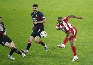 Ολυμπιακός – Ρέιντζερς 1-1: Τον ζόρισαν οι Σκωτσέζοι, τον «μπλόκαρε» ο Γερμανός διαιτητής