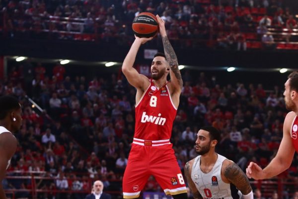 Euroleague: Η βαθμολογία μετά τη νίκη του Ολυμπιακού επί της Μπασκόνια