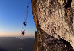 Η νέα τουριστική ατραξιόν της Κίνας βρίσκεται στα 1.524 μέτρα πάνω από το έδαφος