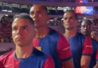 Το πρώτο ματς των Barca Legends είχε… «άρωμα» Ολυμπιακού (vids)