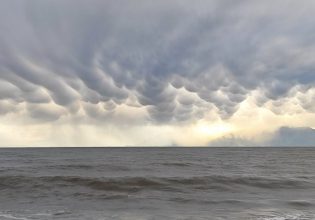 Καιρός: Σύννεφα mammatus έκαναν την εμφάνισή τους σε Αλεξανδρούπολη και Σαμοθράκη