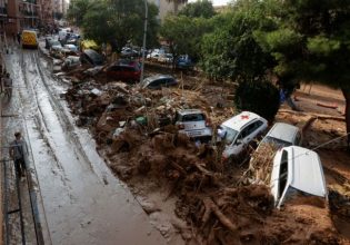 Βαλένθια: Αγνοούνται 93 άνθρωποι από τις πλημμύρες – Τουλάχιστον 219 νεκροί