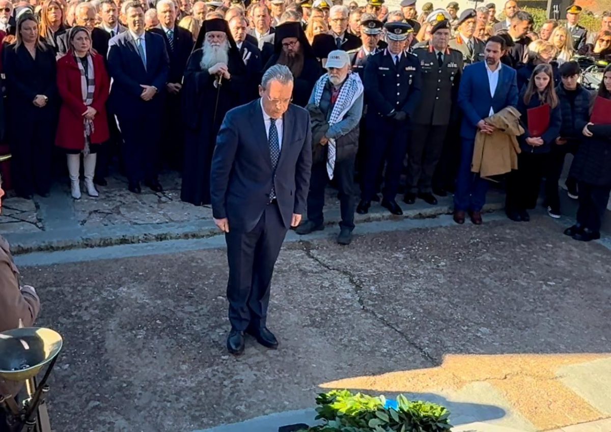 Φάμελλος από τα Καλάβρυτα: Ποτέ ξανά φασισμός. Ποτέ ξανά πόλεμος