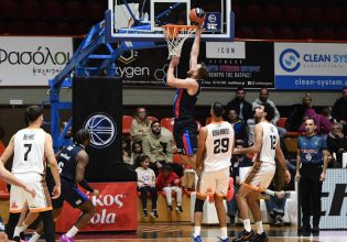 Προμηθέας – Πανιώνιος 85-87: Πήραν το ντέρμπι οι Κυανέρυθροι (vid)