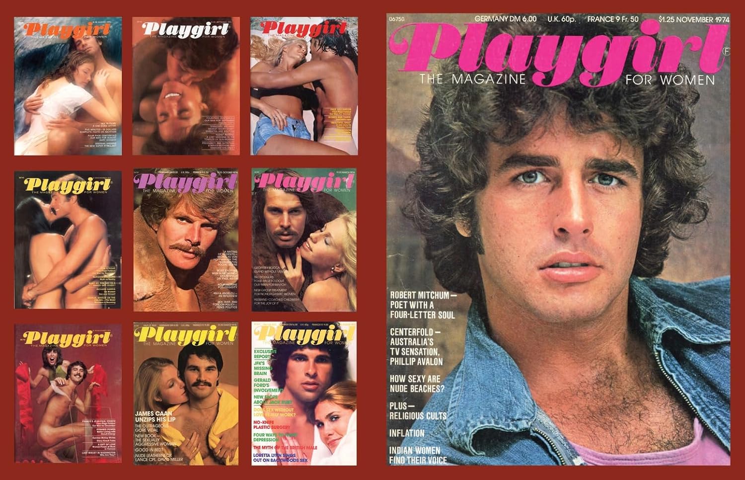 Πενήντα χρόνια «Playgirl» – Το πρώτο περιοδικό που έγδυσε τους άνδρες