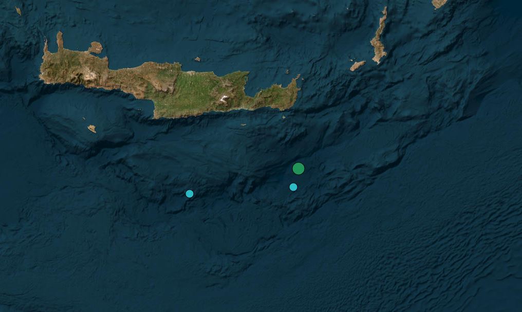 Σεισμός τώρα στην Κρήτη – 4,7 Ρίχτερ