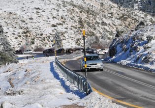 Αττική: Επιμένουν τα προβλήματα – Διακόπηκε η κυκλοφορία στην Πάρνηθα