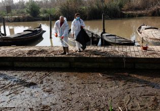 Οχετός η περίφημη λιμνοθάλασσα της Βαλένθια μετά τις πλημμύρες (εικόνες)