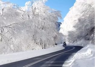 Όταν το χιόνι κάνει τα ελληνικά τοπία να μοιάζουν ονειρικά – Εικόνες που μάγεψαν όλο τον πλανήτη