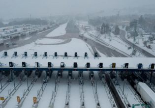 Αθηνών-Λαμίας: Άρση της απαγόρευσης κυκλοφορίας φορτηγών στην Εθνική Οδό