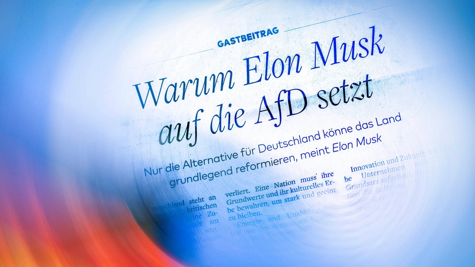 Der Spiegel: Το άρθρο του Μασκ υπέρ της AfD προκάλεσε έντονες αντιδράσεις στο εσωτερικό της Welt