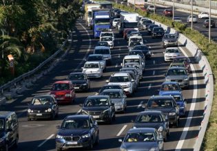 Καθυστερήσεις στην κάθοδο του Κηφισού λόγω τροχαίου νωρίτερα