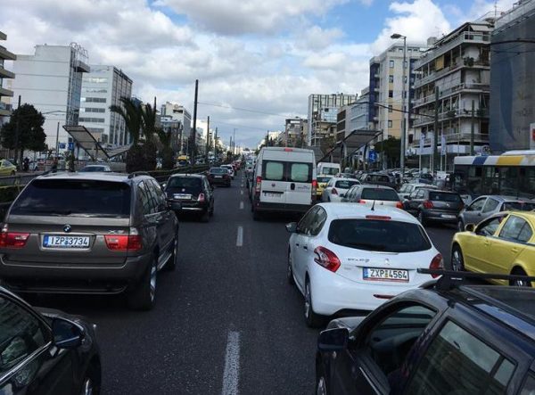 Κυκλοφοριακές ρυθμίσεις στη Συγγρού την Τρίτη και την Τετάρτη