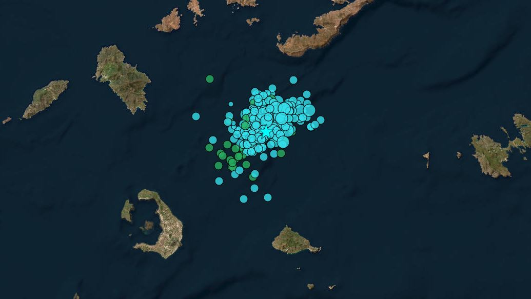 Σεισμός τώρα ανοιχτά της Αμοργού