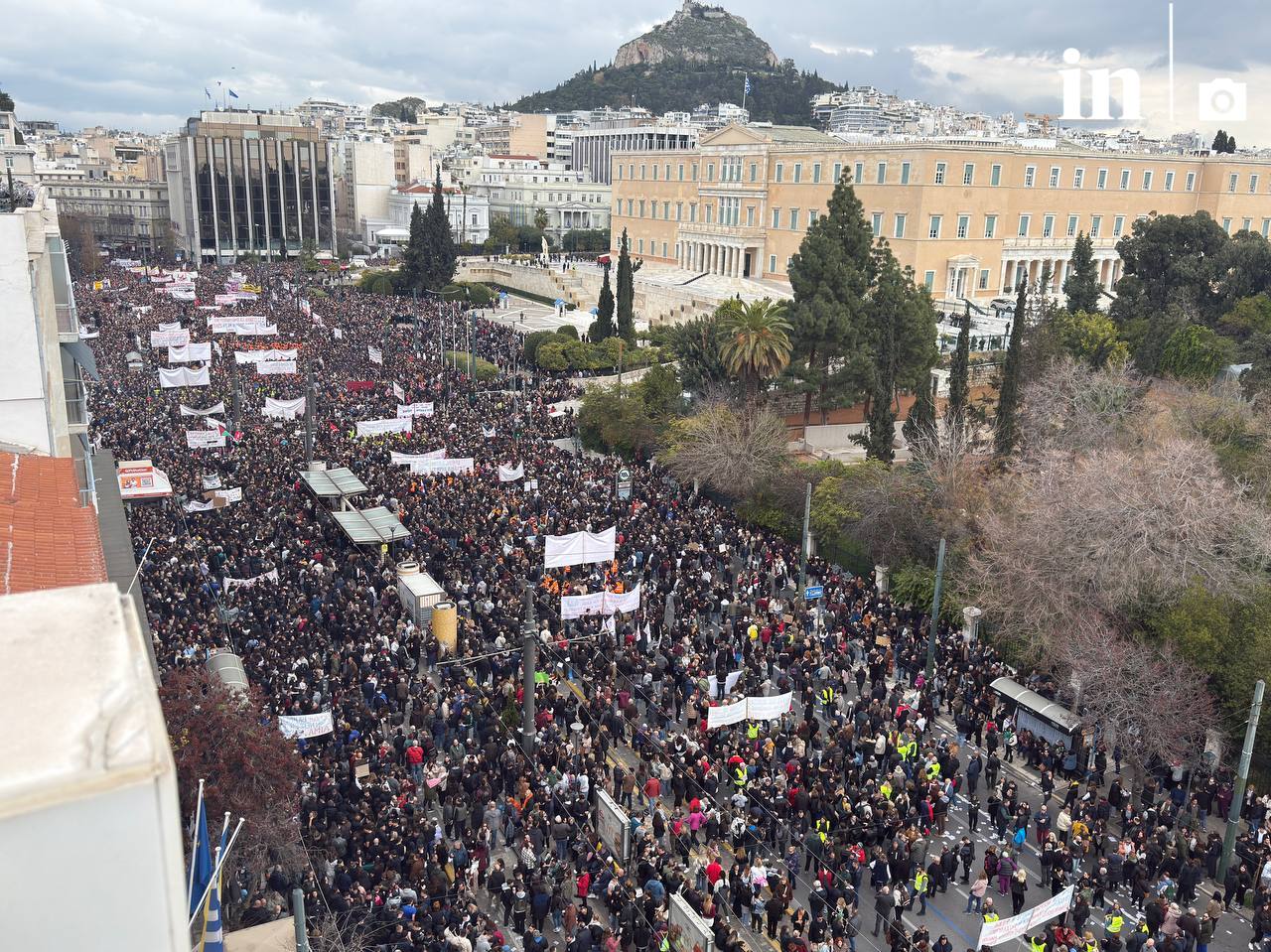 Τέμπη 2025: Βουλιάζουν οι πόλεις της Ελλάδας από πολίτες, Newsroom