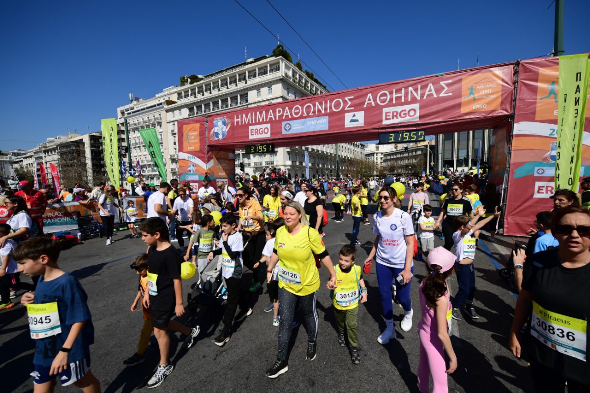 Η βουλεύτρια του ΣΥΡΙΖΑ Μαρίνα Κοντοτόλη συμμετείχε στον 13ο ημιμαραθώνιο